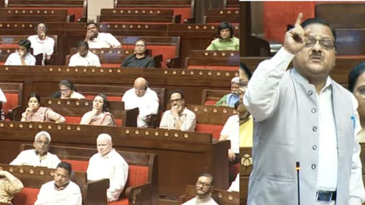 वक्फ संशोधन बिल पर राज्यसभा में चर्चा जारी... विपक्ष का हंगामा, राधामोहन दास ने पुराने फिल्मों के गुंडे से की वक्फ बोर्ड की तुलना